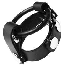 Load image into Gallery viewer, Balls Stretcher Rubber Penis Ring BDSM