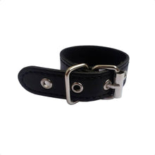 Load image into Gallery viewer, Men's Adjustable Cock Ring Leash BDSM