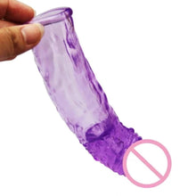 Load image into Gallery viewer, Realistic Latex Cock Sheath