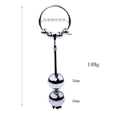 Load image into Gallery viewer, Beaded Weighted Cock Ring With Steel Balls