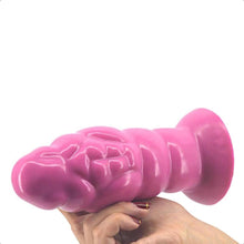 Lade das Bild in den Galerie-Viewer, Zerrissener Analknotendildo mit Saugnapf BDSM