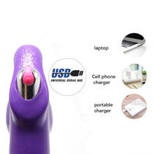 Lade das Bild in den Galerie-Viewer, Doppelseitiger Pegging-Dildo ohne Riemen BDSM