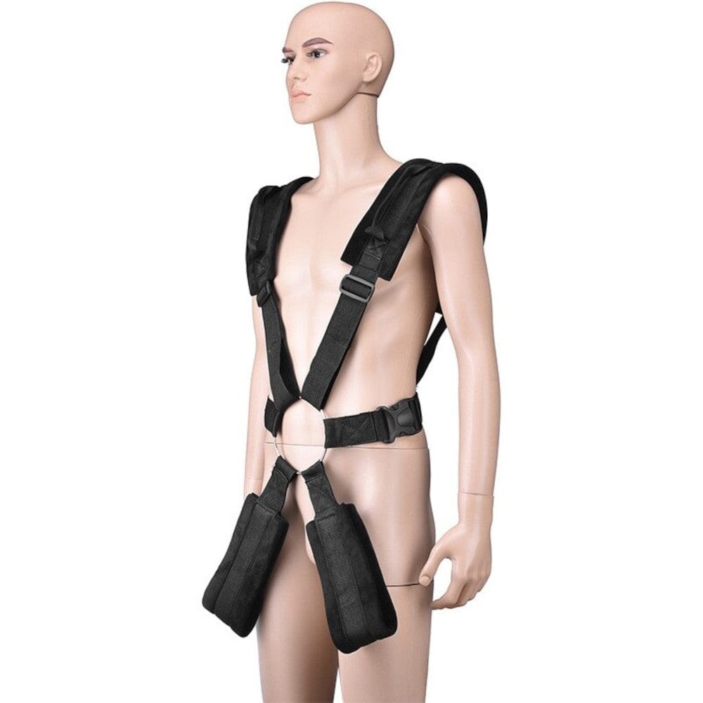 Leg-Spreading Body Harness Sex Sling BDSM – sissyloving