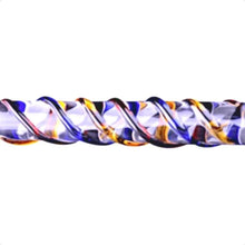 Load image into Gallery viewer, Twirling Sensations 7 Inch Glass Dildo BDSM