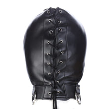 Load image into Gallery viewer, Leather Zipper Mask
