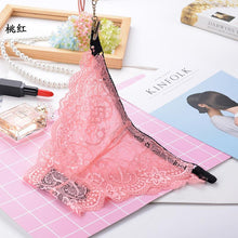Load image into Gallery viewer, Full transparent lace sexy panties