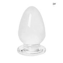 Load image into Gallery viewer, 7 Styles Crystal Glass Stimulator Plug bdsm