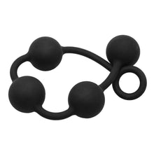 Lade das Bild in den Galerie-Viewer, Schwarze Hintertür-Party-lange Analkugeln