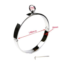 Load image into Gallery viewer, Stainless Steel Slave Neck Shackles BDSM