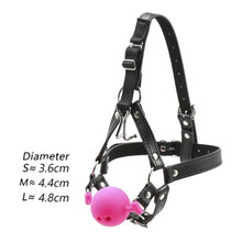 Load image into Gallery viewer, Punishment Fetish Wiffle Ball Gag BDSM