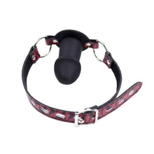 Lade das Bild in den Galerie-Viewer, Penisknebel, Gesichtsfessel, Strapon, BDSM