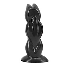 Lade das Bild in den Galerie-Viewer, Schwarzer Masturbationsdildo mit Krallen, BDSM