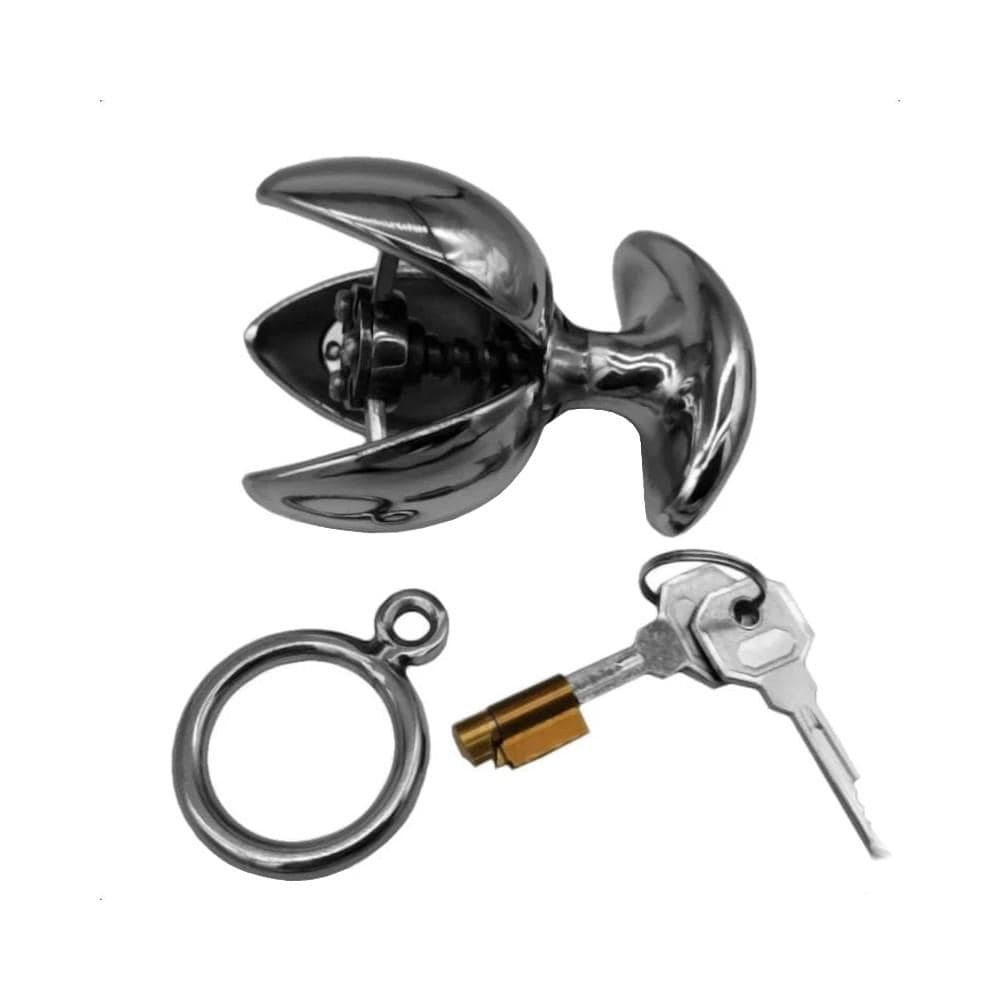 Dilate and Incarcerate Locking Butt Plug BDSM sissyloving Dilate and Incarcerate Locking Butt Plug BDSM sissyloving