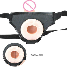 Lade das Bild in den Galerie-Viewer, Besiegen Sie erektile Dysfunktion 6 Zoll Umschnalldildo BDSM