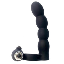 Load image into Gallery viewer, Double Penetration Cock Ring Dildo BDSM