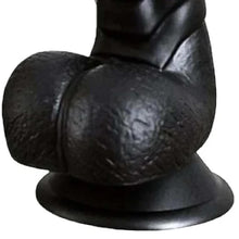 Lade das Bild in den Galerie-Viewer, Schuppiger 6-Zoll-Dildo mit Saugnapf und Hoden BDSM