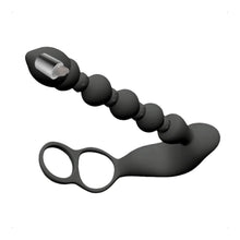 Load image into Gallery viewer, Double Lock Cock Ring Butt Plug BDSM