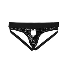 Load image into Gallery viewer, Low-Rise Spandex Strap On Cock Ring BDSM