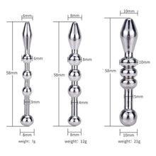 Lade das Bild in den Galerie-Viewer, Sensationelle Harnröhrendilatation Penis Plugs BDSM