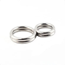 Load image into Gallery viewer, Erection Crimper Double Cock Ring BDSM