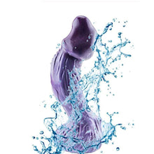 Load image into Gallery viewer, Purple Dragon Dildo BDSM