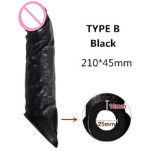 Load image into Gallery viewer, Thicker Girth Realistic Penis Extension BDSM