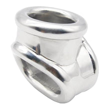Load image into Gallery viewer, Ejaculation Stretcher Metal Cock and Ball Ring BDSM