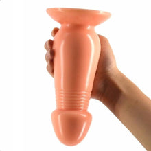 Load image into Gallery viewer, Thick Black Suction Cup Dildo