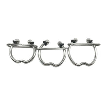 Load image into Gallery viewer, Adjustable Bondage Stainless Steel Cock Ring