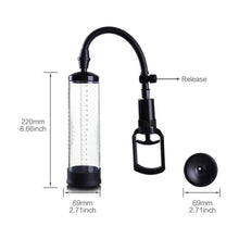 Load image into Gallery viewer, Manual Enlargement Beginner Penis Pump BDSM
