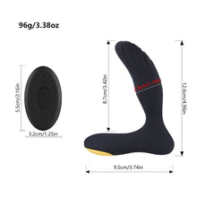 Load image into Gallery viewer, Black Wireless Prostate Toy