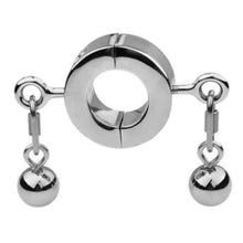 Load image into Gallery viewer, Metallic Testicle Stretcher Weights BDSM