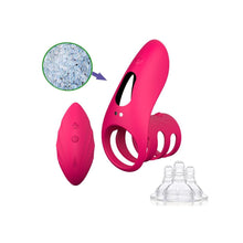 Load image into Gallery viewer, USB Rechargeable Remote Cock Ring BDSM