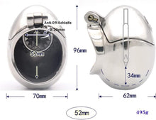 Load image into Gallery viewer, Stainless Egg Shaped Cockcage