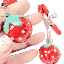 Charger l'image dans la galerie, Pinces à seins rouges fraises BDSM