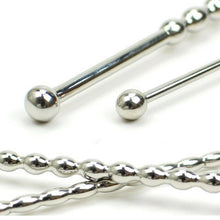 Lade das Bild in den Galerie-Viewer, Gebogener Penis-Streckplug aus Metall BDSM