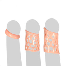 Load image into Gallery viewer, Foreskin Correction 5-Piece Cock Bands BDSM