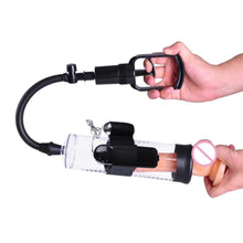 Load image into Gallery viewer, Bigger Erections Vibrating Penis Pump BDSM