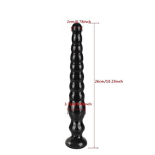 Load image into Gallery viewer, Super Soft 10 Inch Beaded Dildo BDSM