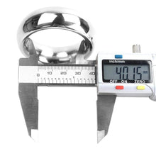 Load image into Gallery viewer, Ejaculation Enhancer Silver Cock Ring BDSM