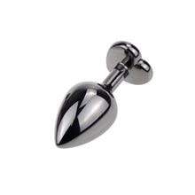 Load image into Gallery viewer, Purple Heart Metal Butt Plug Kit 3pcs BDSM