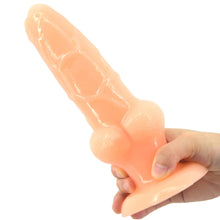 Lade das Bild in den Galerie-Viewer, Animalistischer 7-Zoll-Hundedildo mit Saugnapf BDSM