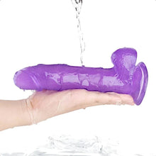 Load image into Gallery viewer, Soft Jelly 8 Inch Dildo With Suction Cup