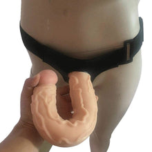 Lade das Bild in den Galerie-Viewer, Riesiger realistischer 14-Zoll-Strap-On BDSM