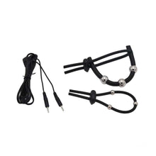 Load image into Gallery viewer, Stimulating Massage Electric Cock Rings BDSM