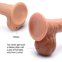 Lade das Bild in den Galerie-Viewer, Lebensechter King Size 9 Zoll realistischer Hautdildo BDSM