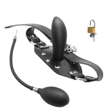 Charger l'image dans la galerie, Bâillon gonflable verrouillable pour bondage BDSM