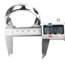 Load image into Gallery viewer, Ejaculation Enhancer Silver Cock Ring BDSM