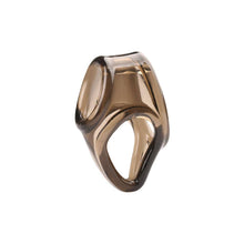 Load image into Gallery viewer, Scrotal Support Dual Cock Ring BDSM