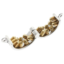 Load image into Gallery viewer, BDSM Spiked Ball Stretcher Shackle